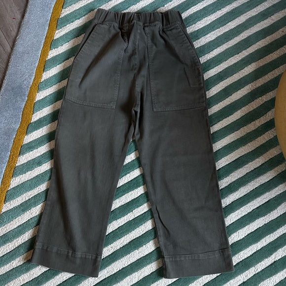 Micaela Greg Utility Pant, Olive - Picture 2 of 10
